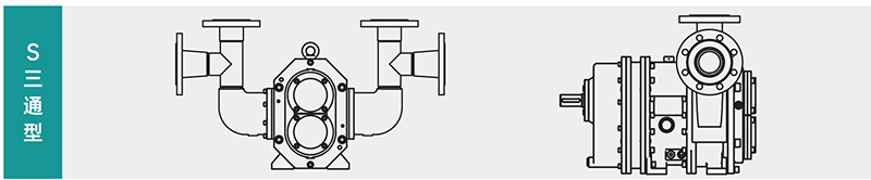 S三通型進出口